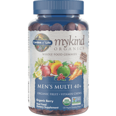 B-vitaminer - Bär Vitaminer & Mineraler Garden of Life mykind Organics Men's 40 Multi Berry 120 Gummies