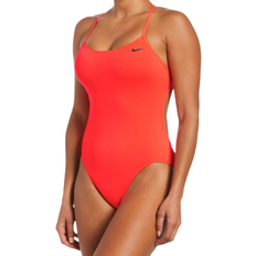 Nike Women's Hydrastrong Cut Out Swimsuit - Bright Crimson