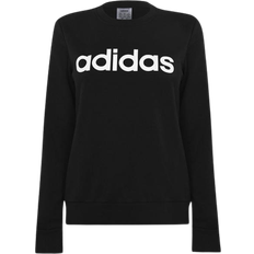 Adidas Dam - Sweatshirts Tröjor adidas Women's Essentials Linear Sweatshirt - Black/White