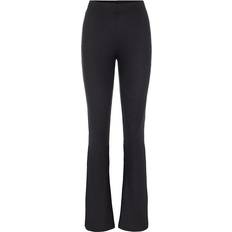 Pieces Toppy Flared Trousers - Black