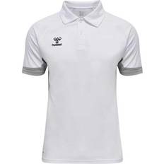 Hummel Pikétröjor Hummel Lead Mesh Functional Polo Shirt Men - White