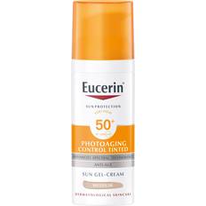 Eucerin Återfuktande Solskydd Eucerin Photoaging Control Tinted Sun Gel-Cream Medium SPF50+ 50ml