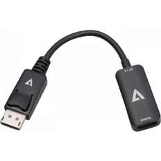 V7 Kabeladaptrar Kablar V7 DisplayPort-HDMI Adapter M-F