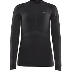 Dam - Fitness & Gymträning Underställstoppar Craft Active Intensity CN LS Women - Black/Asphalt