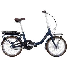 Hopfällbar el-cyklar - Unisex El-stadscyklar Monark Split Electric Assisted Minicycle 2024 - Blue Unisex