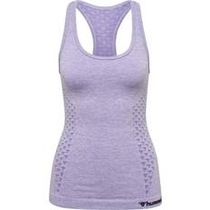 Hummel Linnen Hummel CI Seamless Top Women - Lavender Melange