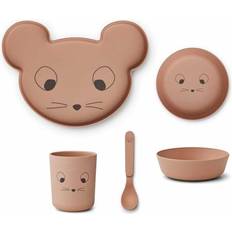 Liewood Rosa Barnserviser Liewood Brody Junior Set 4-Pack Mouse