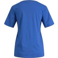 Jack & Jones Dam T-shirts & Linnen Jack & Jones Anna Ecological Cotton Mixture T-shirt - Blue Lolite
