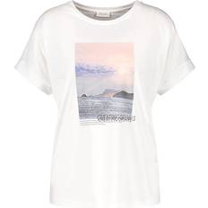 Gerry Weber Bomull - Dam T-shirts & Linnen Gerry Weber Round Neckline Top - Off White