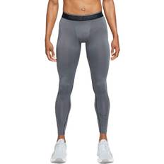 Nike Herr Tights Nike Pro Dri-FIT Tights Men - Iron Grey/Black/Black