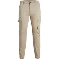 Jack & Jones Paul Flake AKM 542 Cargo Pants - Beige/Crockery