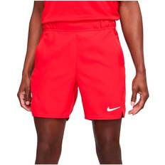 Herr - Röda Shorts Nike Court Dri-FIT Victory 18cm Tennis Shorts Men - University Red/White