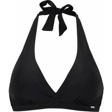 Svarta Bikiniöverdelar Abecita Maui Halterneck Bikini - Black