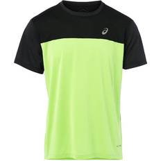 Asics Race SS Top Men - Performance Black/Hazard Green