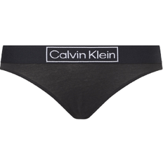 Calvin Klein Dam - Ekologiskt material Kläder Calvin Klein Reimagined Heritage Thongs - Black