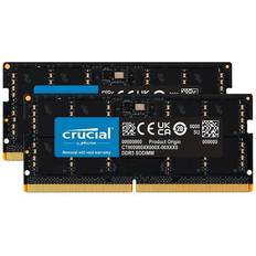 SO-DIMM DDR5 RAM minnen Crucial SO-DIMM DDR5 4800MHz 2x16GB (CT2K16G48C40S5)