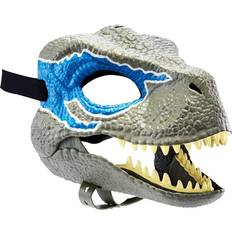 Barn - Grå Maskeradkläder Jurassic World Velociraptor Mask