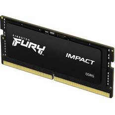8 GB - SO-DIMM DDR5 - Svarta RAM minnen Kingston Fury Impact SO-DIMM DDR5 4800MHz 8GB (KF548S38IB-8)