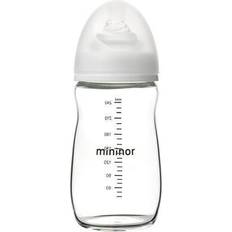 Mininor Glas Barn- & Babytillbehör Mininor Glass Bottle 240ml