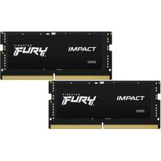 SO-DIMM DDR5 RAM minnen Kingston Fury Impact SO-DIMM DDR5 4800MHz 2x8GB (KF548S38IBK2-16)