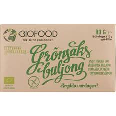 Vegetarisk Buljong & Fond Biofood Grönsaksbuljong Tärning 80g 8st
