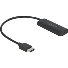 DeLock HDMI-USB C/USB Micro B M-F 0.2m