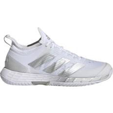 45 ⅓ - Dam - Tennis Racketsportskor adidas Adizero Ubersonic 4 W - Cloud White/Silver Metallic/Grey Two