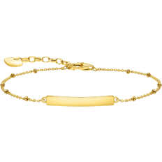 Belcher Chains Armband Thomas Sabo Classic Dots Bracelet - Gold