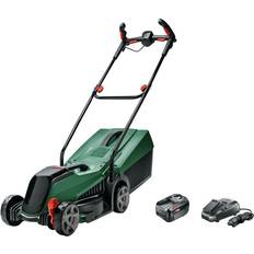 Bosch Hopfällbart handtag Batteridrivna gräsklippare Bosch CityMower 18V-32-300 Solo Batteridriven gräsklippare