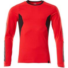 Mascot Accelerate Long Sleeved T-shirt - Traffic Red/Black