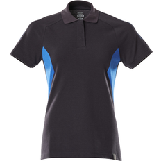 4 Pikétröjor Mascot Accelerate Polo Shirt - Dark Navy/Azure Blue
