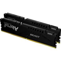 16 GB - DDR5 RAM minnen Kingston Fury Beast DDR5 5200MHz 2x8GB (KF552C40BBK2-16)