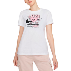 Nike Dam - Lös T-shirts & Linnen Nike Sportswear Short-Sleeve T-shirt Women's - White