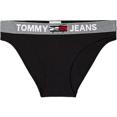Tommy Hilfiger Bikiniunderdelar Tommy Hilfiger Contrast Waistband Briefs - Black