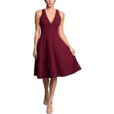 Dress The Population Catalina Dress - Burgundy