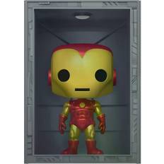Funko Iron Man Figuriner Funko Pop! Deluxe Hall Of Armor Model 4 Marvel Iron Man