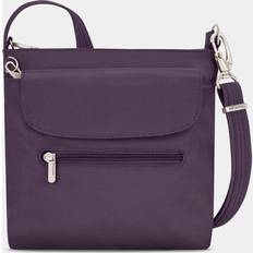 Kortfack - Lila Axelremsväskor Travelon Anti-Theft Mini Shoulder Bag - Purple
