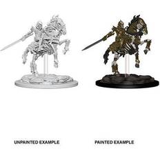 WizKids Pathfinder Battles Deep Cuts Unpainted Miniature Skeleton Knight on Horse Case (6)