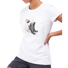 Barbour 16 - Dam Överdelar Barbour Women's Rowen T-shirt - White