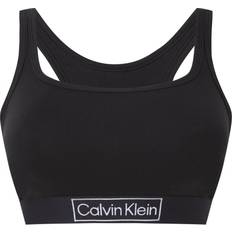 Calvin Klein Dam - S - Återvunnet material Kläder Calvin Klein Reimagined Heritage Unlined Bralette - Black