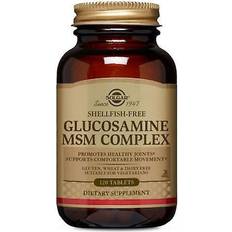 Solgar MSM Kosttillskott Solgar Glucosamine MSM Complex Shellfish Free 120 Tablets