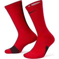 Nike Herr - Röda Underkläder Nike Elite Crew Basketball Socks Unisex - University Red/Black/Black