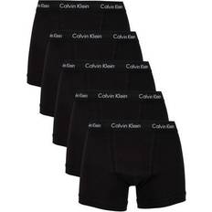 Calvin Klein Boxers - Elastan/Lycra/Spandex Kalsonger Calvin Klein Stretch Low Rise Trunks 5-pack - Black