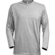 Herr - Viskos T-shirts & Linnen Fristads Kansas 1914 HSJ Acode Long Sleeve T-shirt - Light Grey