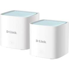 D-Link Gigabit Ethernet - Wi-Fi 6 (802.11ax) Routrar D-Link M15 Eagle Pro AI (2-pack)