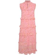 Part Two Dam - Midiklänningar Part Two Parilla Midi Dress With Ruffles - Pink