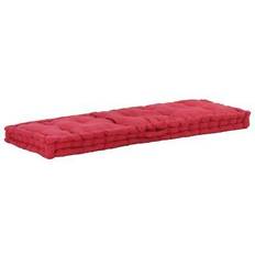 vidaXL - Chair Cushions Red (120x40cm)