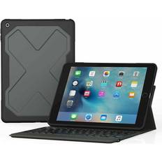 Zagg Surfplattaskal Zagg Front I10REU BBG 9.7zoll Black – Case for web tablet – 9.7 9.7 Inch Tablet Case, Leaf – Black – Polycarbonate, Thermoplastic Polyurethane (Tpu) Apple Apple iPad 9.7 (2017)