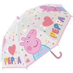 Peppa Pig Paraply Having fun Ljusrosa (Ø 80 cm)