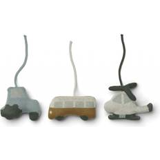 Liewood Babygym Liewood 3-Pack Grace Baby Gym Gosedjur Vehicles one size Grå